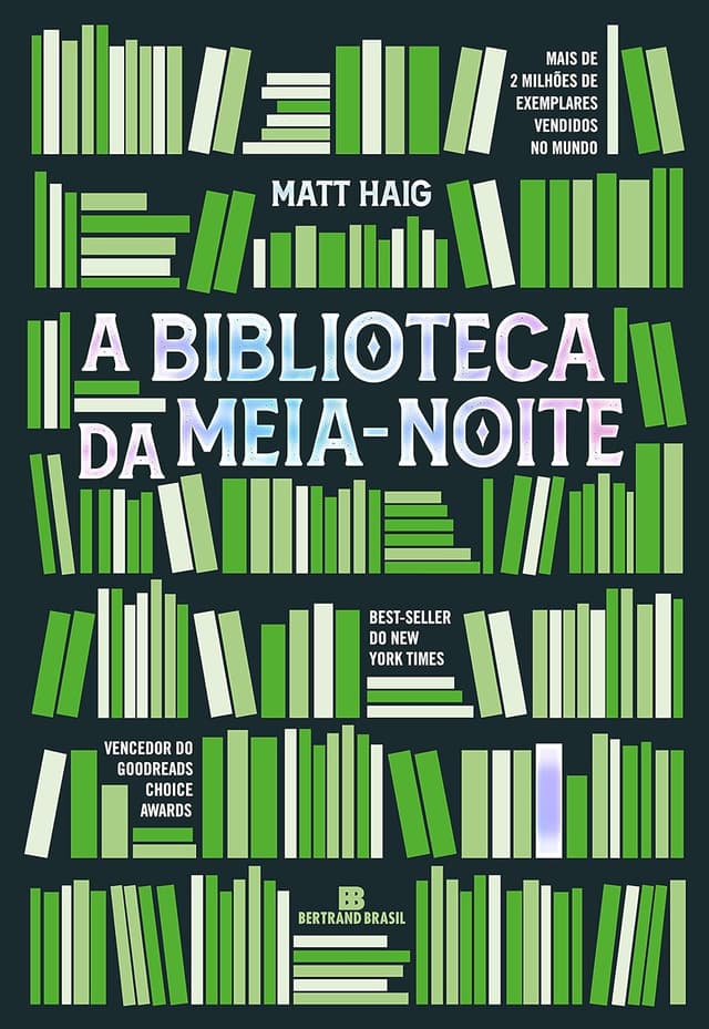 Capa do livro: A Biblioteca da meia noite