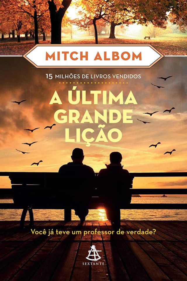 Capa do livro: A última grande lição